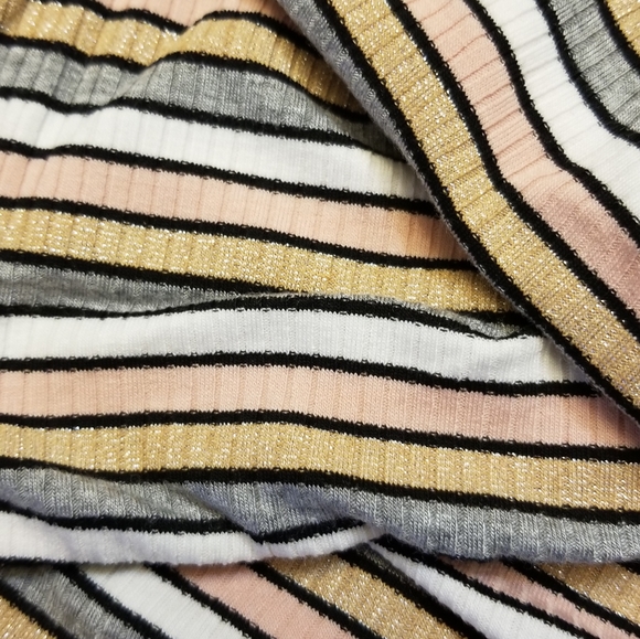 bebe bodysuit with Colorful Striped Print Size S - Picture 5 of 7